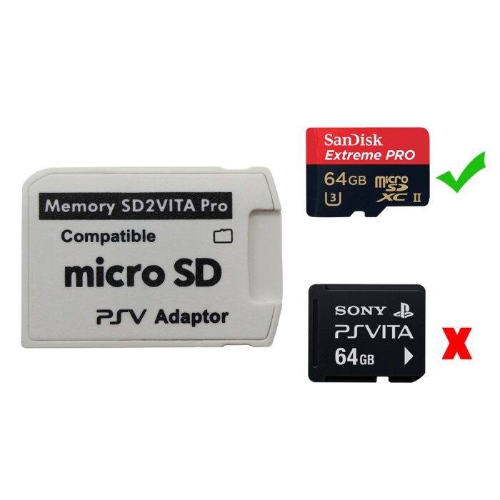 New World Ultimate Version SD2Vita 5.0 Memory Card Adapter, PS Vita PSVSD Micro SD Adapter SD2VITA PRO PSV 1000/2000 PSTV Support FW 3.60 HENkaku + firmware 3.65-3.68, which has been released