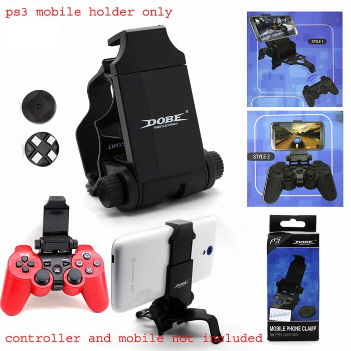 DOBE Mobile Phone Clamp holder for Sony Playstation3 PS3 wireless Controller