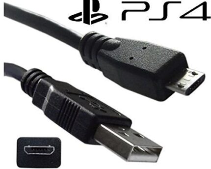 New World High Quality Controller Charging Data Cable Cord USB Cable for PS4 Controller