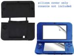 New World New Silicone Soft Gel Protective Case Cover Skin for New Nintendo 3Dsxl 3Ds Xl Black