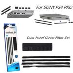 New World PS4 Pro Dust Proof Kit Prevent Cover Case Stopper Pack for Sony PS4 Pro (Black) [video game]