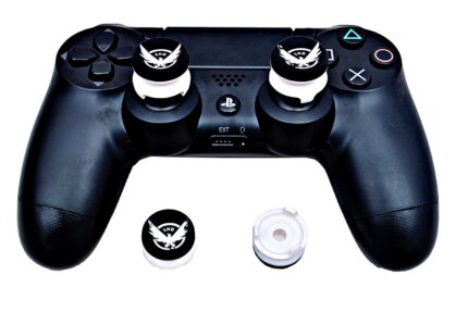 New World White Analog Extenders Thumb Grips for Playstation 4 for PS4 Joystick and Xbox360 Controller 2pcs