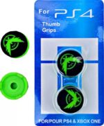 New World Green Analog Extenders Thumbstick Joystick Cap Thumb Grips for PS4 for PS4 Joystick for Xbox360 Controller 2PCs [video game]