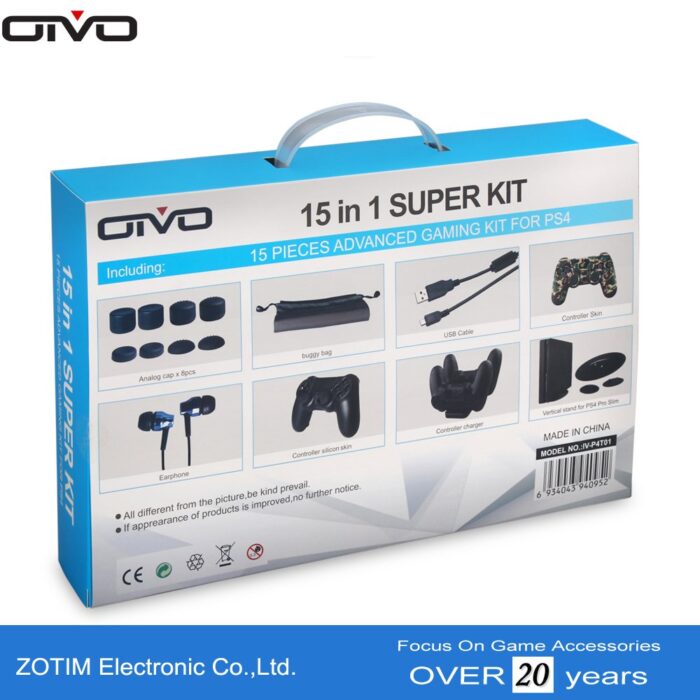 New World Otvo PS4 Slim/Pro 15 in 1 Super Kit