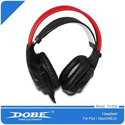 New World Dobe Stereo Headphone Gaming Drive-by-Wire Earphone for PC/PS3/PS4/Xbox 360/Xbox One (Black) [video game]