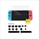 New World Dust-Proof Kit and Tempered Glass Screen Protector for Nintendo Switch Console