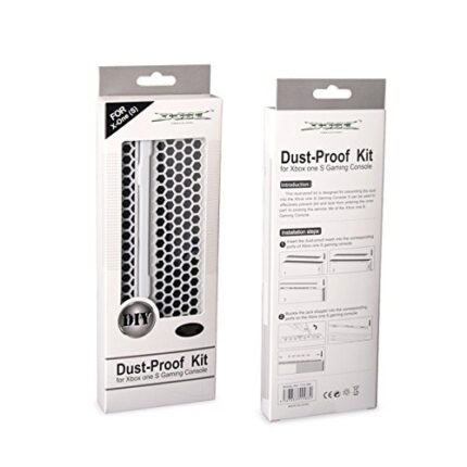 Xbox One S Dust-Proof Kit, Dirt-Proof Prevention Cover Case Mesh Filter Jack Stopper Pack for Xbox One S Gaming Console [video game]