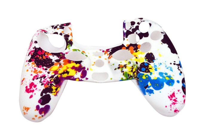 New Latest Fancy Multi Color PS4 Controller High Quality Protective Ps4 Silicone Cover Case Sleeve Anti Slip Cover [video game]