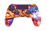 New World Exclusive PS4 Controller High Quality Protective case Ps4 Silicone Cover Case Sleeve Anti Slip Cover [video game]