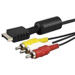 New World AV Audio Video Cable for Sony PS3 and PS2 Gaming Console