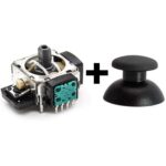 New World Replacement 4 Pin 3D Analog Joystick With Cap For PS3 Wireless Controller - 1 Set [video game]