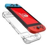 Plastic Hard Shell Crystal Clear Case for Nintendo Switch Console Joy-Con Game Accessories [video game]