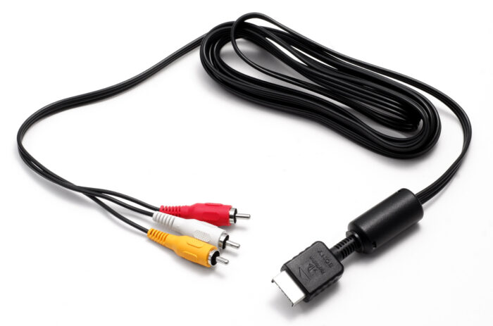 New World AV Audio Video Cable for Sony PS3 and PS2 Gaming Console