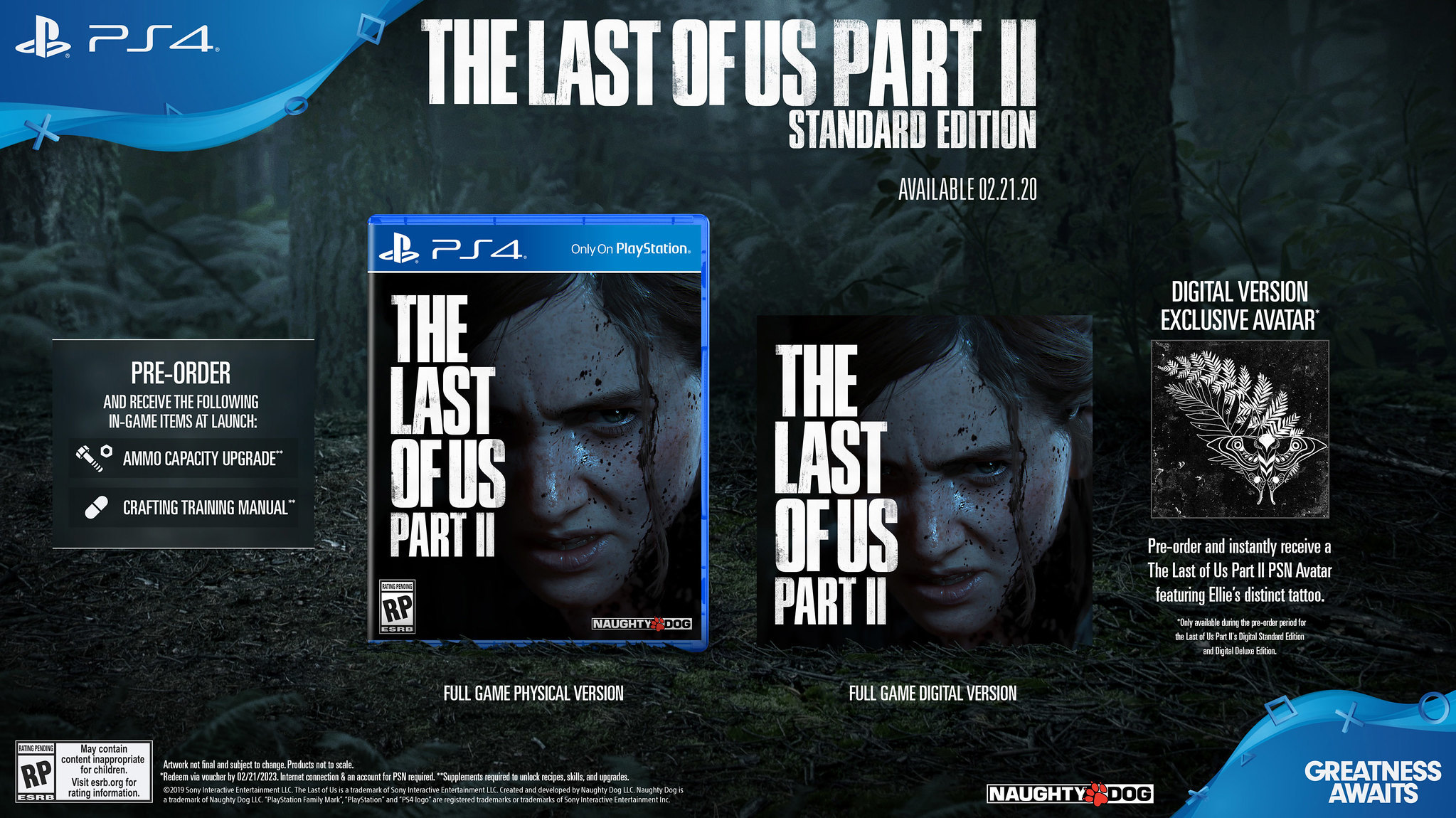 Brand New PS4 The Last of Us Part II PS4 Chamunda 