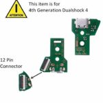 New World PS4 12 Pin USB Charging Port Socket Board JDS-040 for PS4 Controller