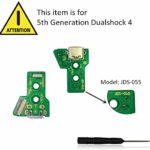 PS4 12 Pin USB Charging Port Socket Board JDS 055/050 Circuit Board for PS4 Controller with ribbion cable free