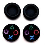 Sony Ps4 Controller Button logo Theme Design Analog Cap Thumb Grips Thumb Stick Grips For PS4 ,Xbox one Controller 4pc