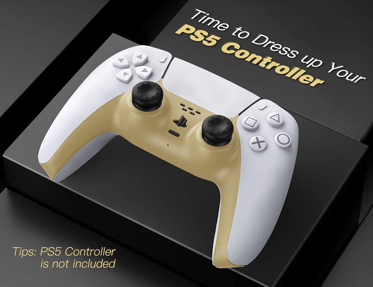 PS5 Controller Skin, Custom DIY Faceplate Replacement Shell Decoration  Accessories, Grip Decorative Strip for Sony Playstation 5 DualSense  Controller with Removal tool – Gold – Chamunda Enterprises