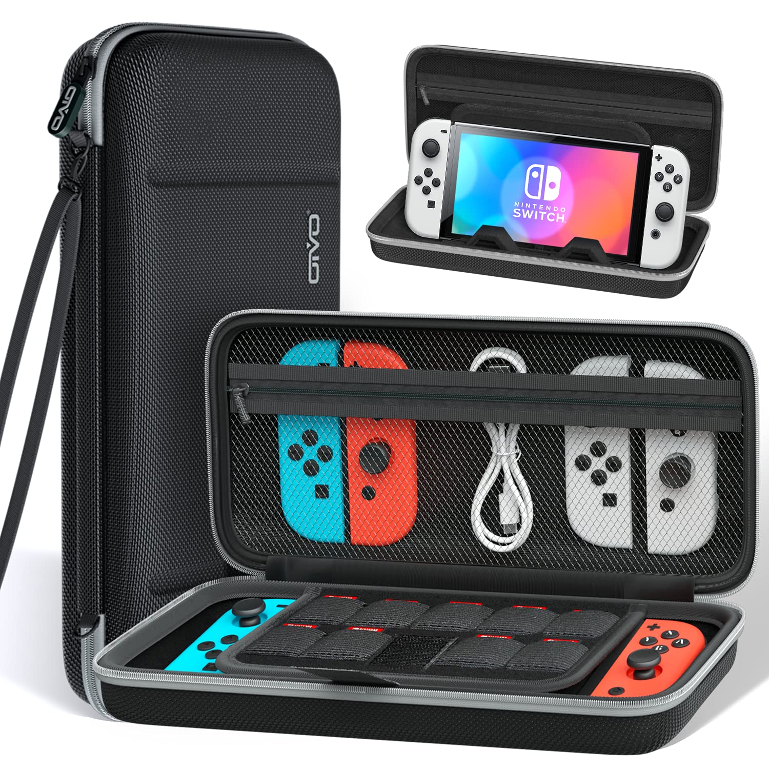 OIVO Switch Carrying Case for Nintendo Switch OLED Mode, Protable