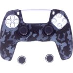 New World Silicone Cover for PS5 Controller,Silicon case for Ps5 Controller, Anti Slip Protective Case Sleeve Skin Compatible with PS5 Controller Remote Accessories Comoflague Army