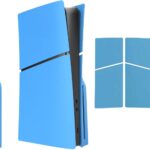 New World Faceplates for PS5 Slim Disc and Digital Console, Faceplates for PS5 Slim Console, Accessories for PS5 Slim Console
