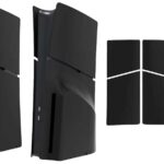 New World 5 in 1 Faceplates for PS5 Slim Disc and Digital Edition,Faceplate for PS5 Slim, Accessories for PS5 Slim