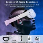 Saqico Comfort Head Strap Compatible with Meta Quest 3S and Quest 3,Adjustable Elite Strap Reduce Pressure & Balanced Weight Distribution for Oculus Quest 3/3S VR Headset Accessories- Only Headstrap - Image 5