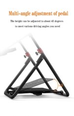PXN A9 Racing Steering Wheel Stand for Logitech G920 G29 G25 G27 G923 GT500 T300RS/T300GT/ T500RS/TGT/TS with Shifter Mount Folding Bracket Tilt-Adjustable Racing Stand (Racing Wheel NOT Included) - Image 8