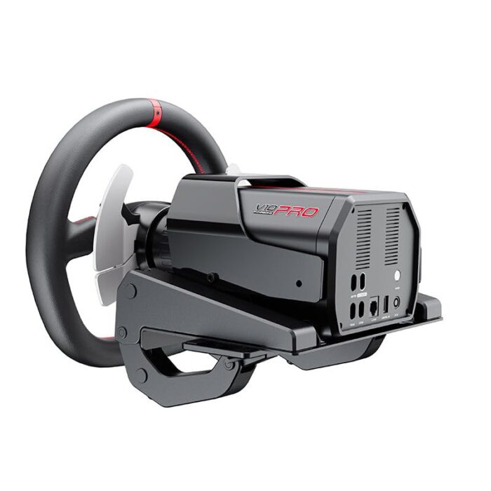 PXN V10 Pro Direct Drive Racing Steering Wheel and Pedals Compatible with PC, PS4, Xbox with 6 Month  Warranty - Image 4