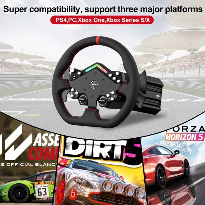 PXN V12 Lite Bundle 6 Nm Direct‑Drive Wheel for Serious Sim Racers - Image 8