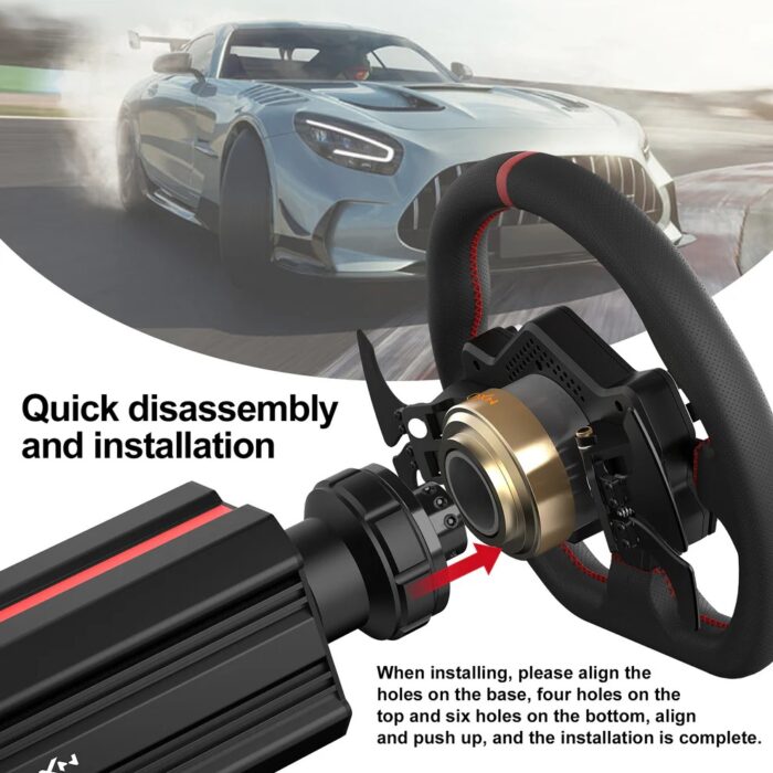 PXN V12 Lite Bundle 6 Nm Direct‑Drive Wheel for Serious Sim Racers - Image 11