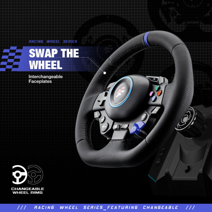 Flashfire Monaco Racing Wheel Steering Wheel for PS5 ,PS4,PC - Image 3
