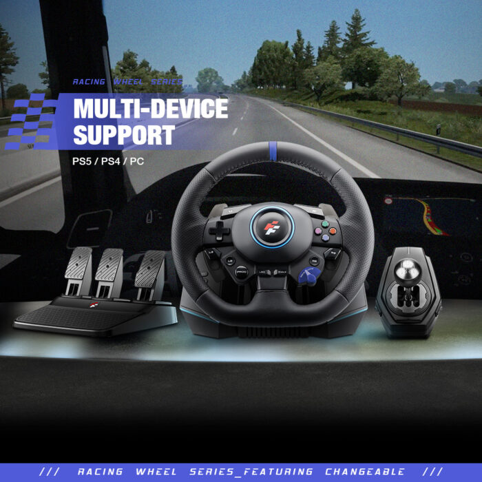 Flashfire Monaco Racing Wheel Steering Wheel for PS5 ,PS4,PC - Image 4