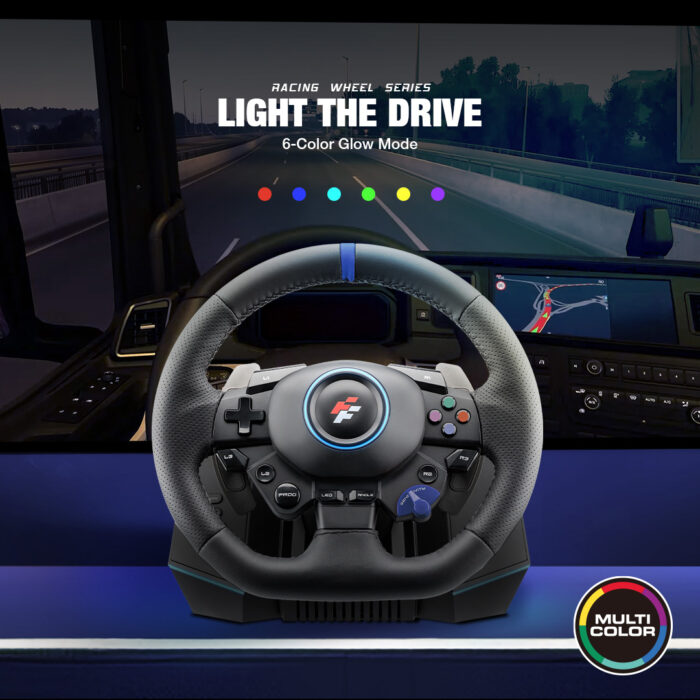 Flashfire Monaco Racing Wheel Steering Wheel for PS5 ,PS4,PC - Image 8