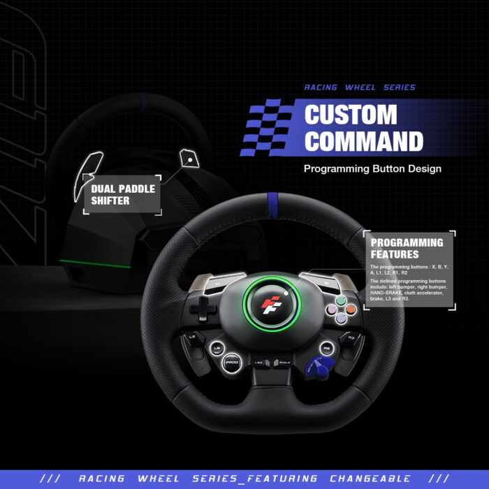 Flashfire Monaco Racing Wheel Steering Wheel for PS5 ,PS4,PC - Image 9