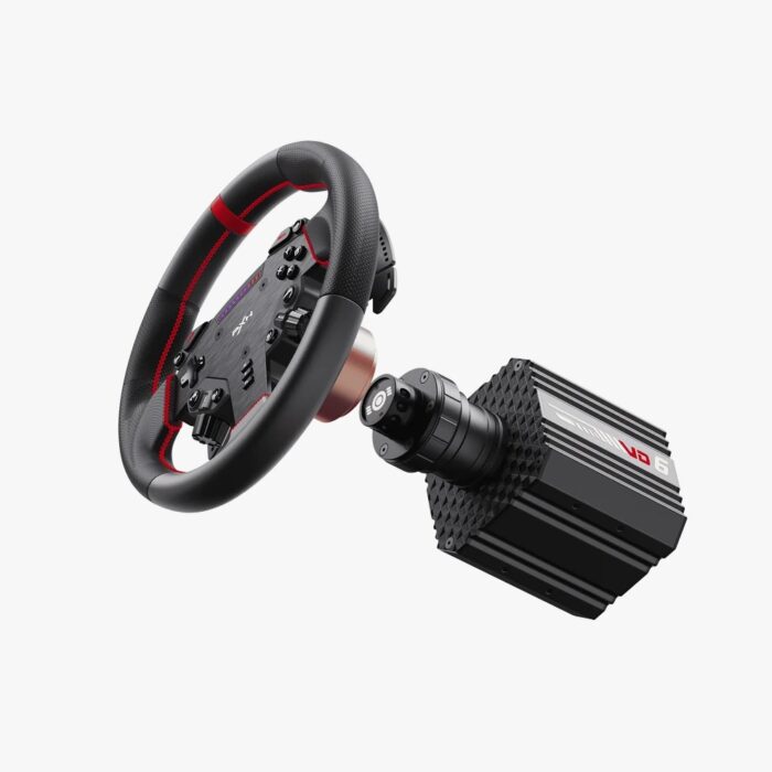 PXN VD6 Bundle: Racing Wheel and Pedals, 6 Nm Direct Drive Force Feedback | Servo Motor, W AS Steering Wheel, Hall Effect 2-Pedal Set, and Clamp – Professional Sim Racing Setup for Windows PC (7–11)- 6 month warranty - Image 2