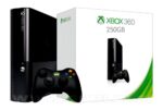 Box 360 E model 250 gb Jailbreak version with games free