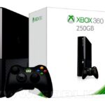 Box 360 E model 250 gb Jailbreak version with games free